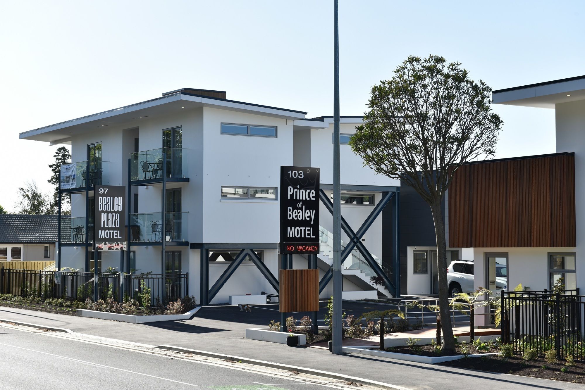 Bealey Plaza Motel Christchurch Bagian luar foto The Prince Bailey Motel, 2018